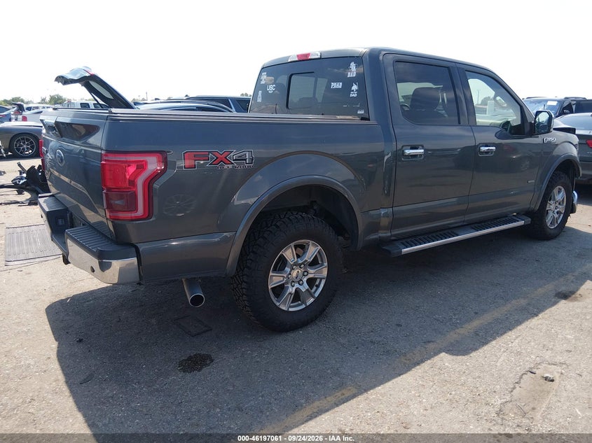 Vin: 1ftew1eg2hkd87425, lot: 46696945, ford f-150 lariat 20174