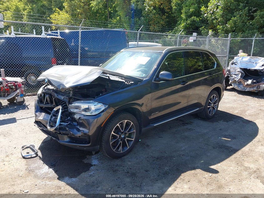 2017 BMW X5, Удар спереду, IAAI, VIN 5UXKR0C54H0U54378 — фото 2