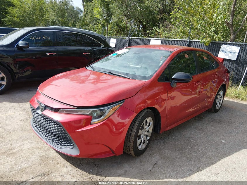 Vin: 5yfeprae7lp071559, lot: 46696981, toyota corolla le 20202