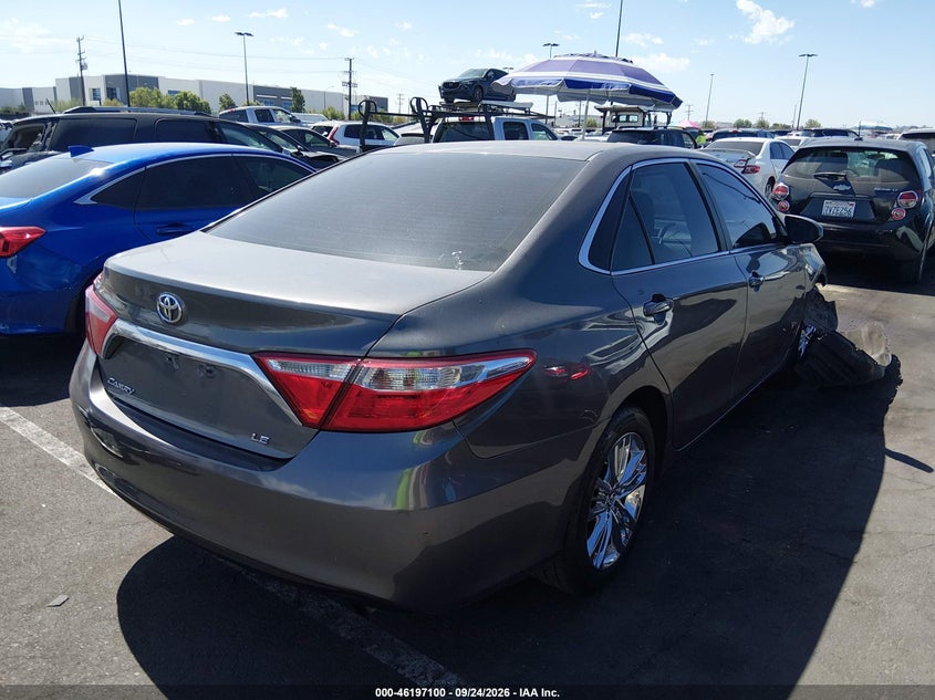 Vin: 4t4bf1fkxfr459674, lot: 46696984, toyota camry le 20154