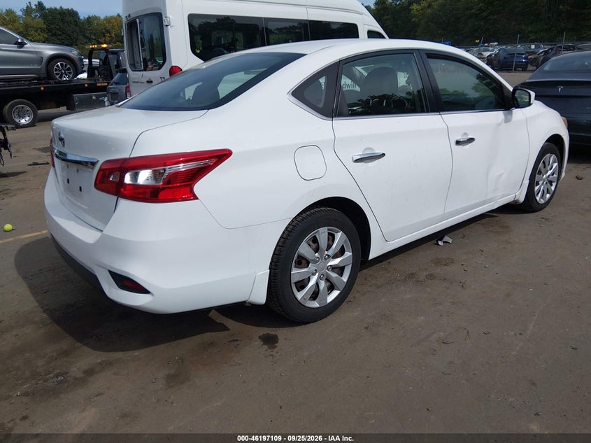 Vin: 3n1ab7ap1hy406408, lot: 46696993, nissan sentra s 20174