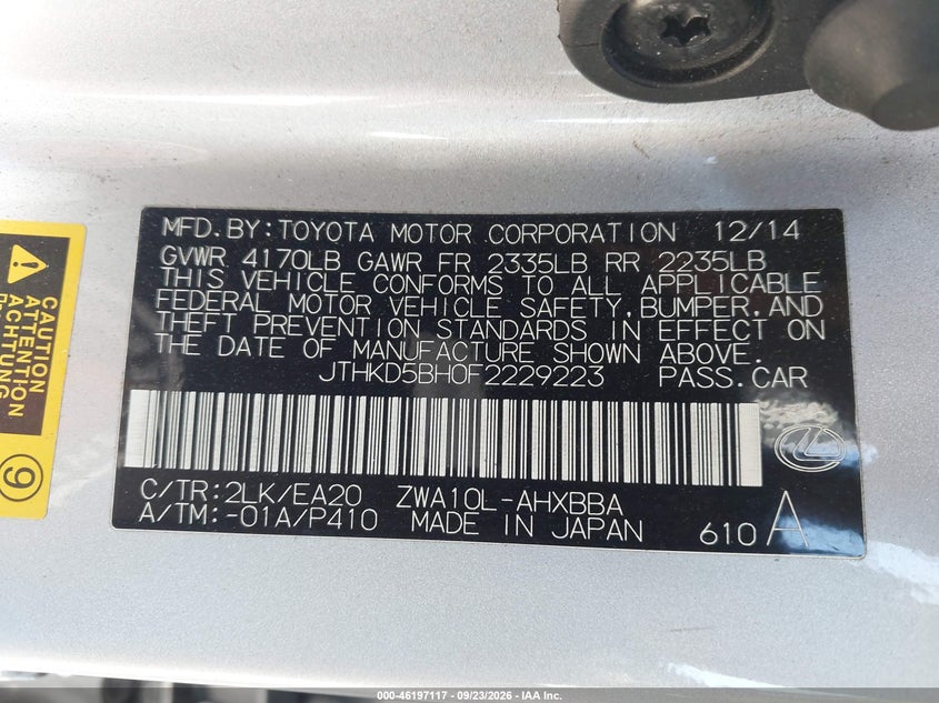 LEXUS CT 200H - zdjęcie 9