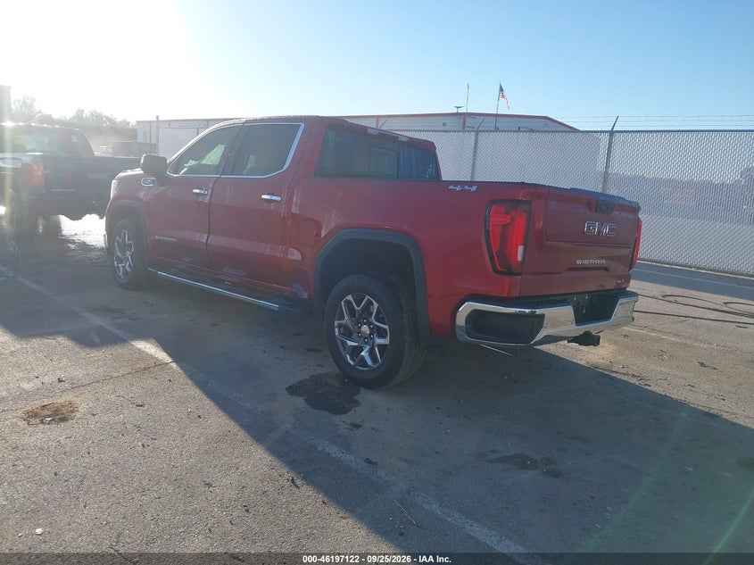 Vin: 3gtuudedxsg228076, lot: 46697006, gmc sierra 1500 4wd  short box slt 20253