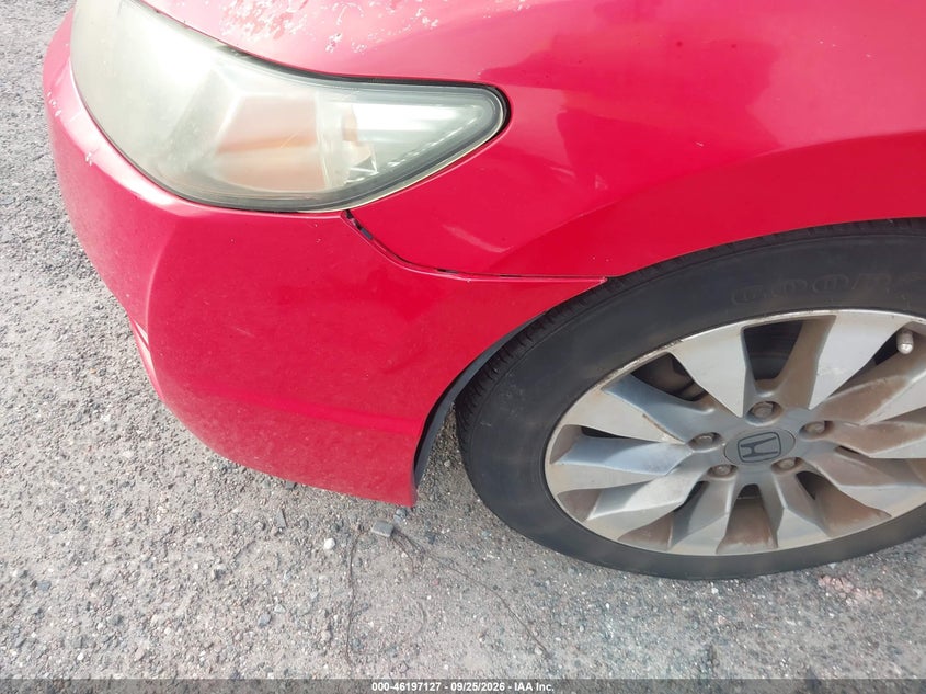 HONDA CIVIC CPE 2009 VIN 2HGFG12899H512235