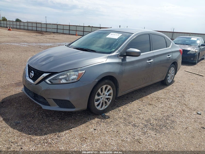 Vin: 3n1ab7ap5ky378233, lot: 46697015, nissan sentra sv 20192