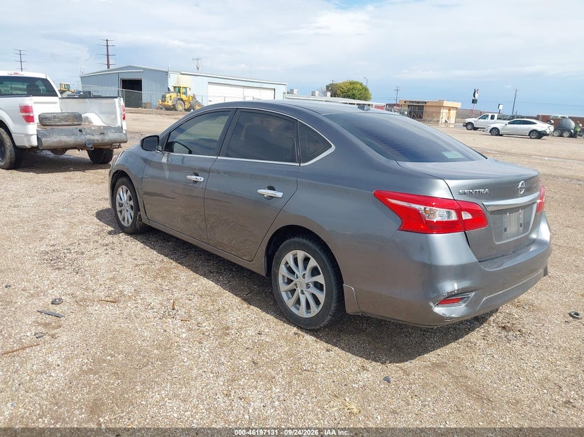 Vin: 3n1ab7ap5ky378233, lot: 46697015, nissan sentra sv 20193