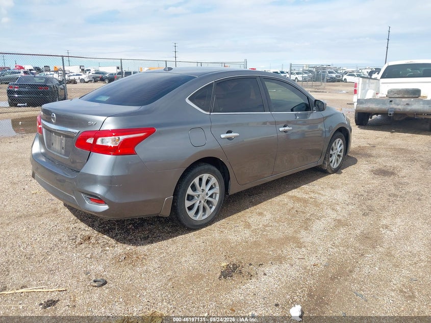 Vin: 3n1ab7ap5ky378233, lot: 46697015, nissan sentra sv 20194
