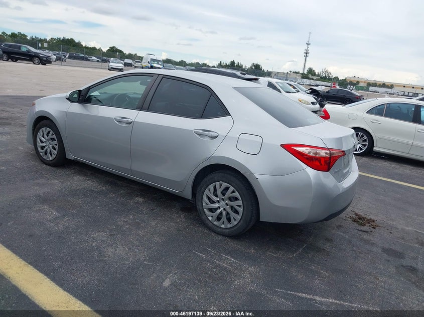 Vin: 5yfburhe1jp778283, lot: 46697023, toyota corolla le 20183
