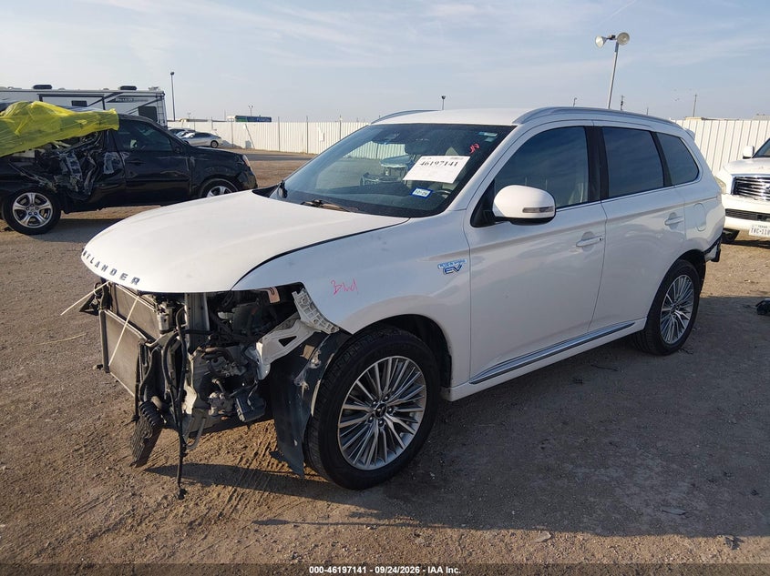 Vin: ja4j2va70nz021886, lot: 46697025, mitsubishi outlander phev gt s-awc/le s-awc/sel s-awc 20222