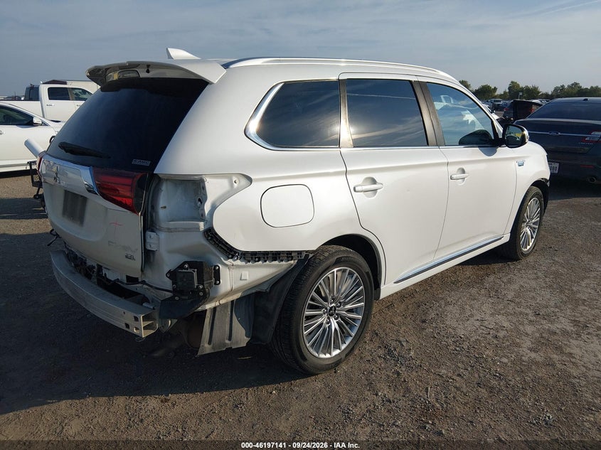 Vin: ja4j2va70nz021886, lot: 46697025, mitsubishi outlander phev gt s-awc/le s-awc/sel s-awc 20224