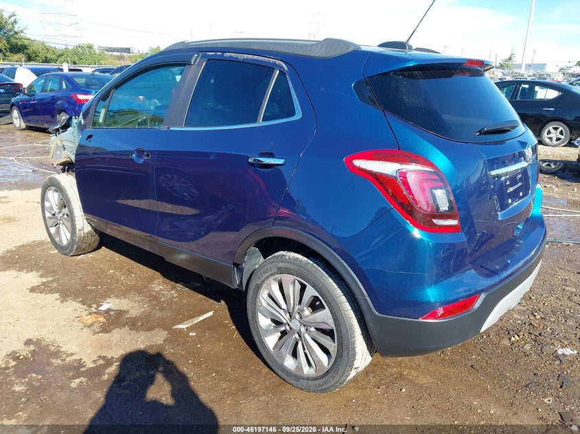 Vin: kl4cjasbxkb883394, lot: 46697030, buick encore fwd preferred 20193