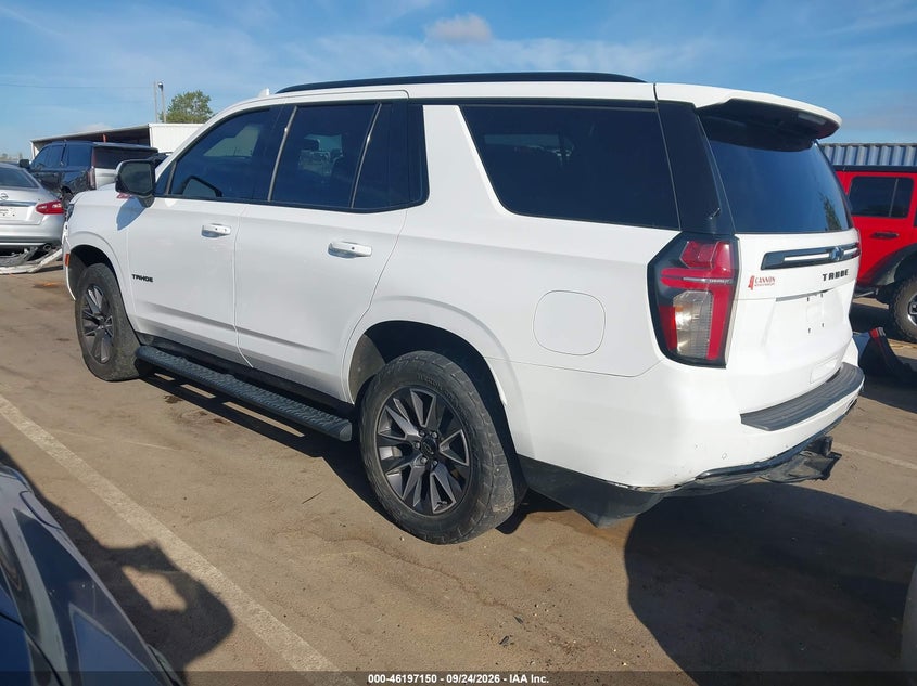 Vin: 1gnskpkd9mr120884, lot: 46697035, chevrolet tahoe 4wd z71 20213