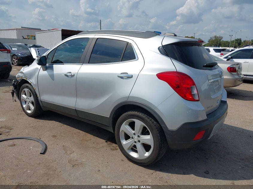 Vin: kl4cjasb2gb683648, lot: 46697048, buick encore 20163