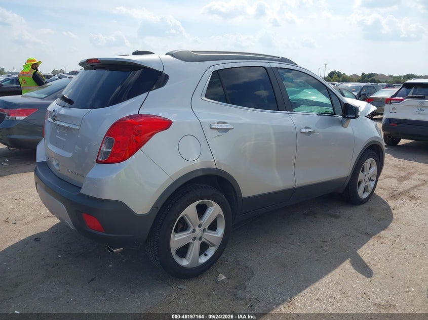 Vin: kl4cjasb2gb683648, lot: 46697048, buick encore 20164