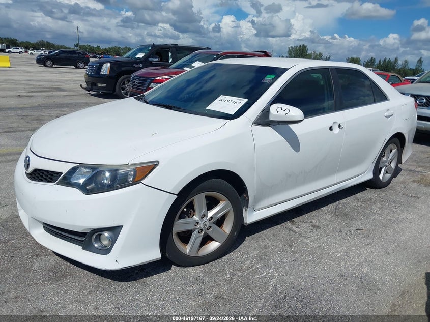Vin: 4t1bf1fk6cu161533, lot: 46697051, toyota camry se 20122