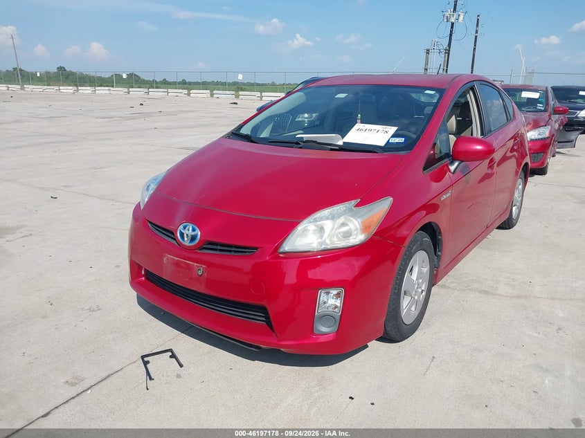 Vin: jtdkn3du0a1272116, lot: 46697062, toyota prius ii 20102