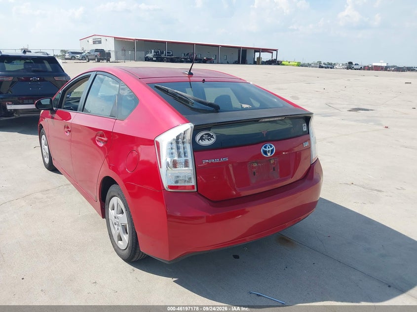 Vin: jtdkn3du0a1272116, lot: 46697062, toyota prius ii 20103