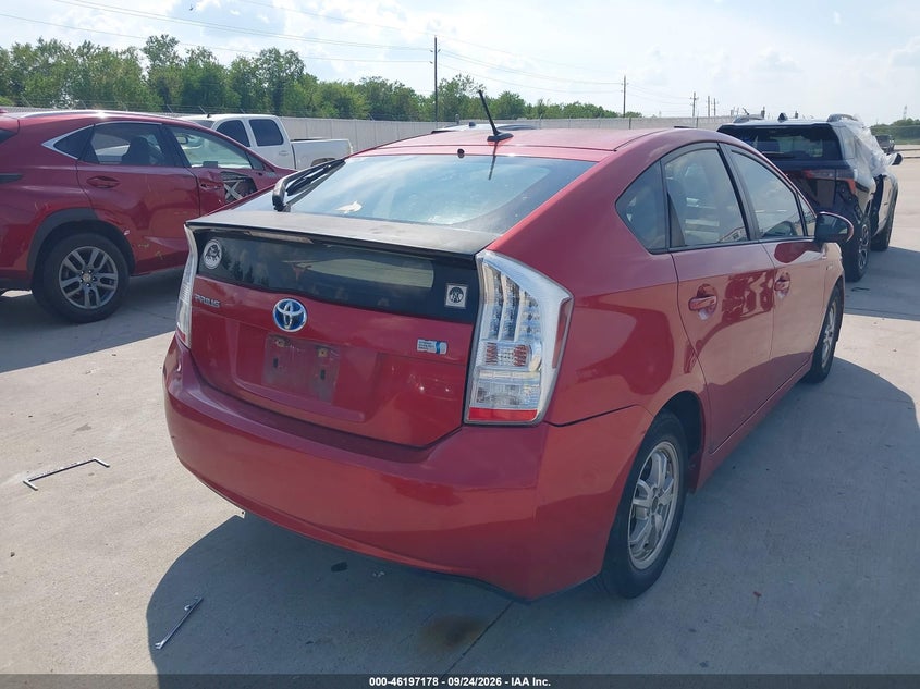 Vin: jtdkn3du0a1272116, lot: 46697062, toyota prius ii 20104