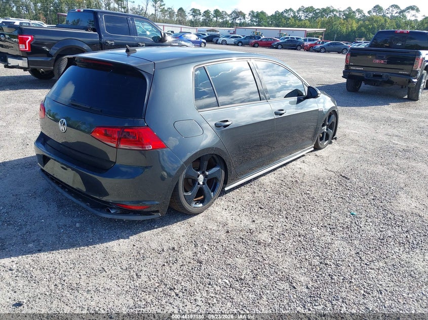 Vin: 3vw4t7au6gm036606, lot: 46697064, volkswagen golf gti s 20164