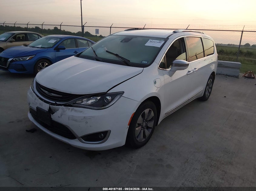 Vin: 2c4rc1n76jr105207, lot: 46697069, chrysler pacifica hybrid limited 20182