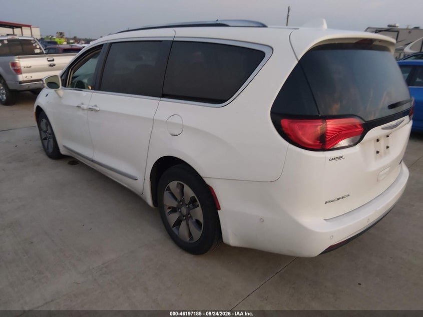 Vin: 2c4rc1n76jr105207, lot: 46697069, chrysler pacifica hybrid limited 20183