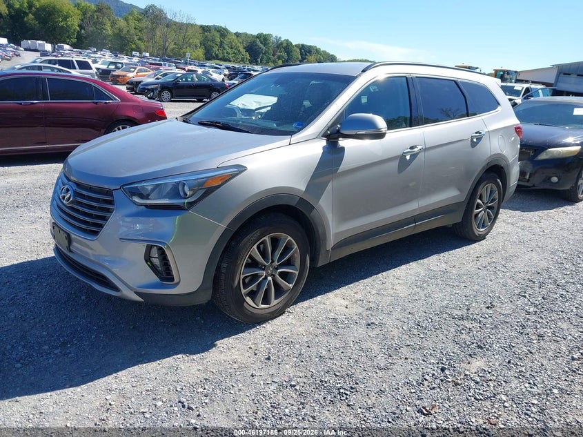 Vin: km8sndhf7hu234131, lot: 46697070, hyundai santa fe se 20172
