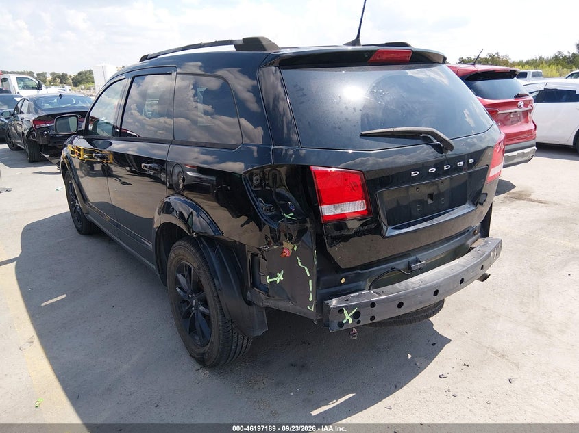 Vin: 3c4pdcbb8kt867221, lot: 46697073, dodge journey se 20193