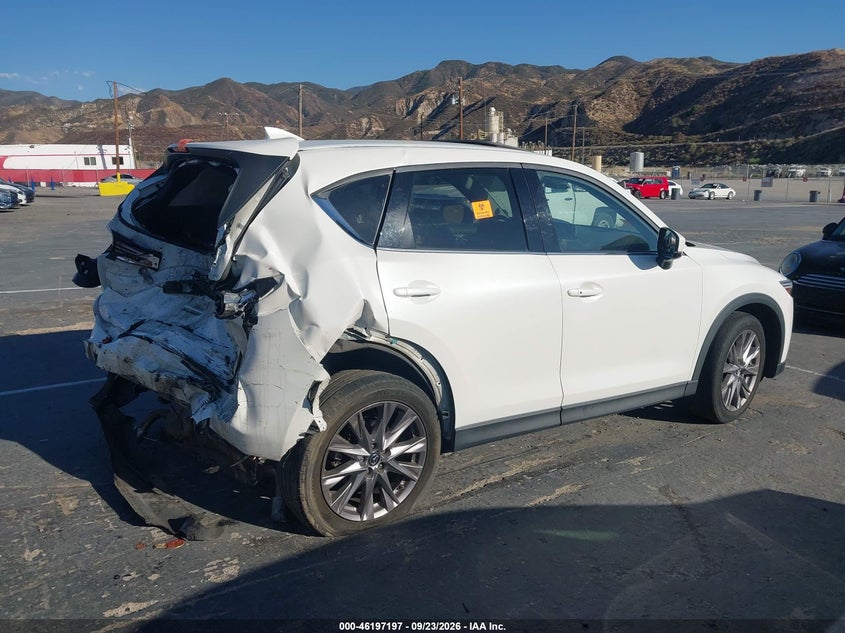 Vin: jm3kfbdm8l0742772, lot: 46697080, mazda cx-5 grand touring 20204