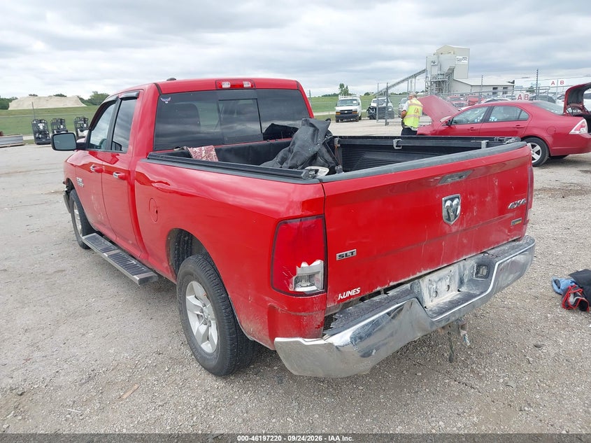 Vin: 1c6rr7gg2gs280096, lot: 46697104, ram 1500 slt 20163