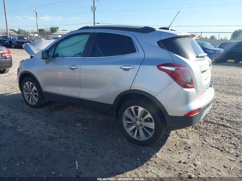 Vin: kl4cjesb5lb352080, lot: 46697115, buick encore awd preferred 20203