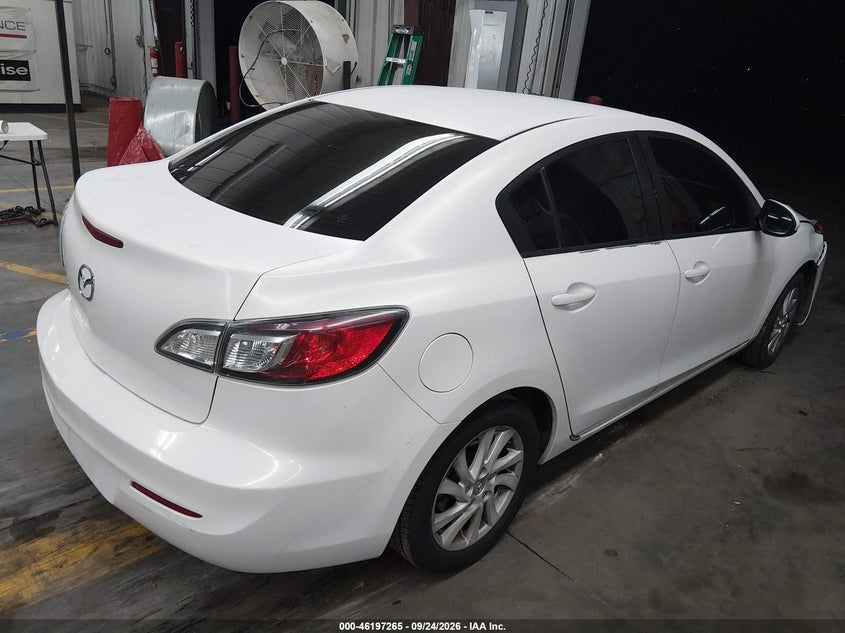 Vin: jm1bl1vg8c1503706, lot: 46697149, mazda mazda3 i touring 20124