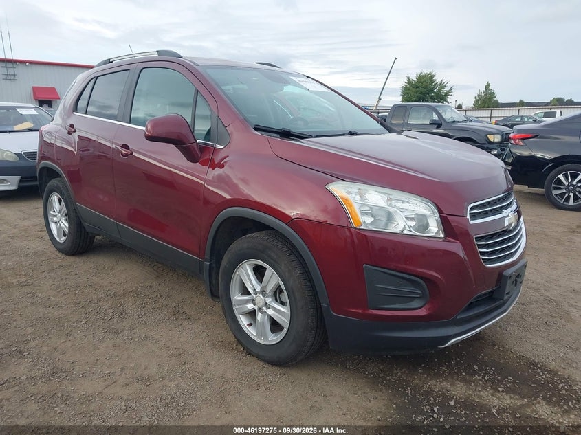 Vin: 3gncjpsb7gl232407, lot: 46697159, chevrolet trax lt 20161