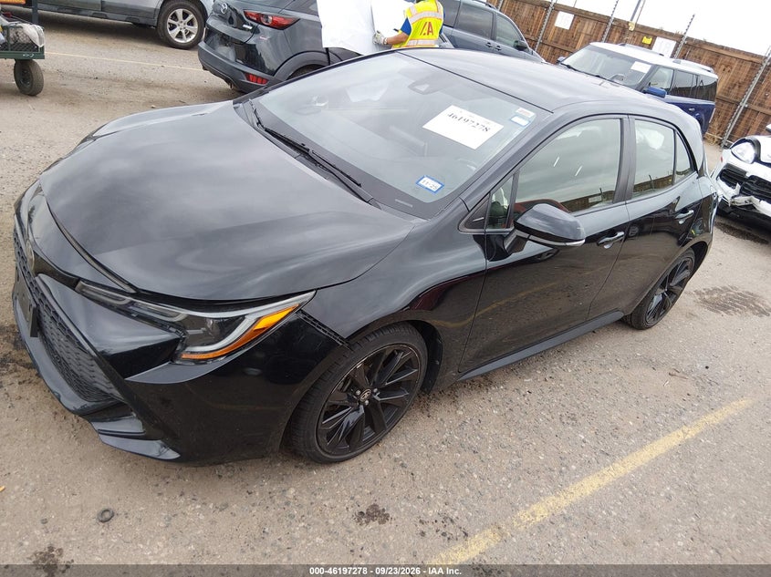 Vin: jtnd4rbe8l3081766, lot: 46697162, toyota corolla se nightshade edition 20202