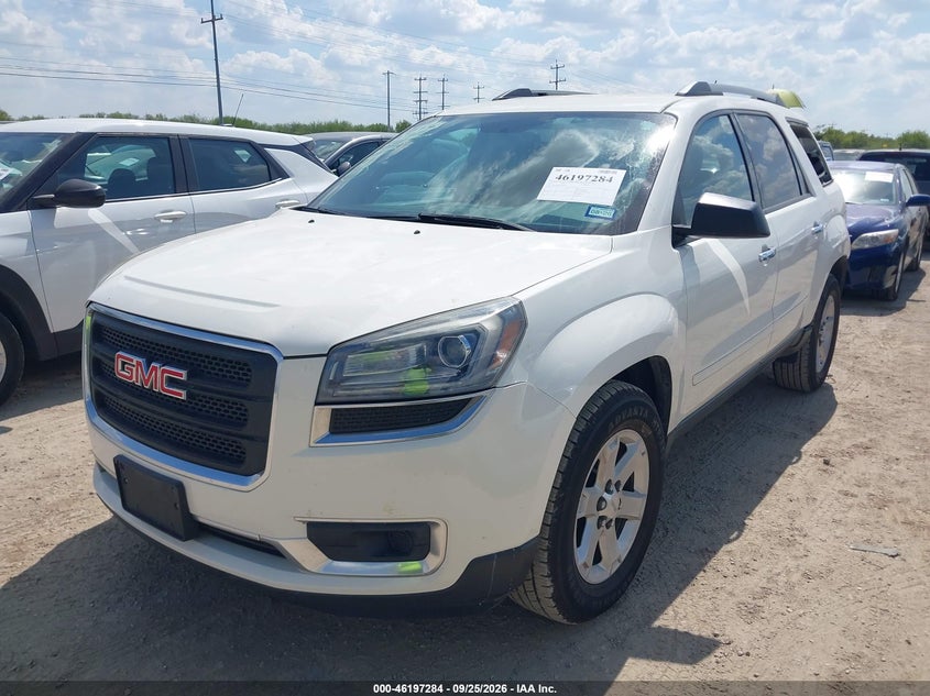2015 GMC Acadia, Удар ззаду, IAAI, VIN 1GKKRPKD7FJ218774 — фото 2