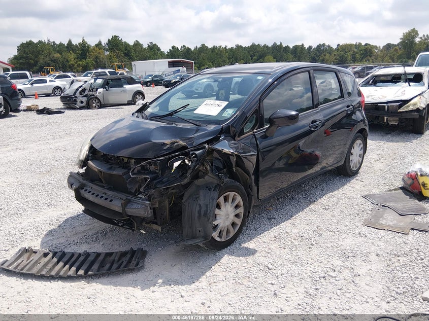 Vin: 3n1ce2cp6fl448177, lot: 46697170, nissan versa note s plus 20152