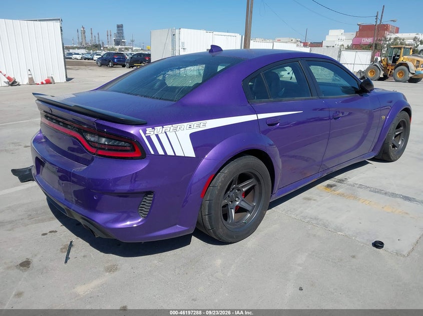 Vin: 2c3cdxgj7ph649135, lot: 46697172, dodge charger scat pack widebody 20234