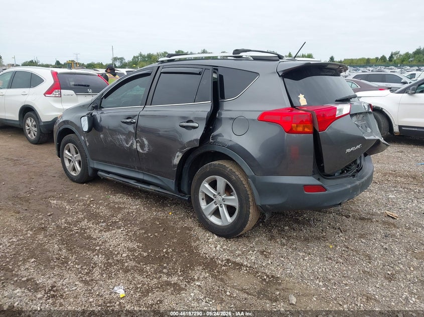 Vin: 2t3rfrev8ew198487, lot: 46697174, toyota rav4 xle 20143