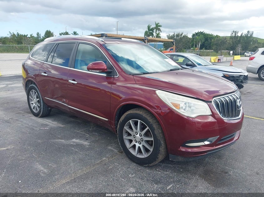 Vin: 5gakrbkd7fj101065, lot: 46697178, buick enclave leather 2015 img_1