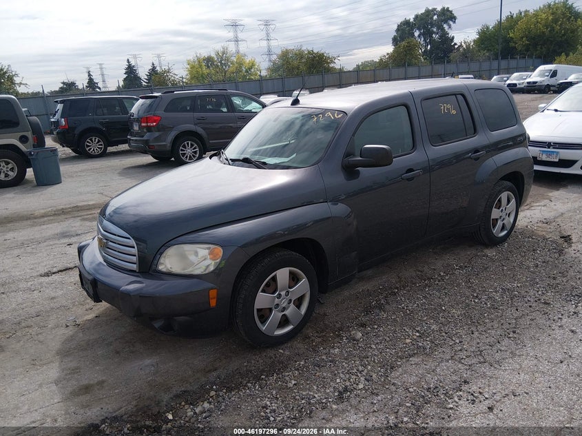 Vin: 3gnbaadb7as611281, lot: 46697180, chevrolet hhr ls 20102