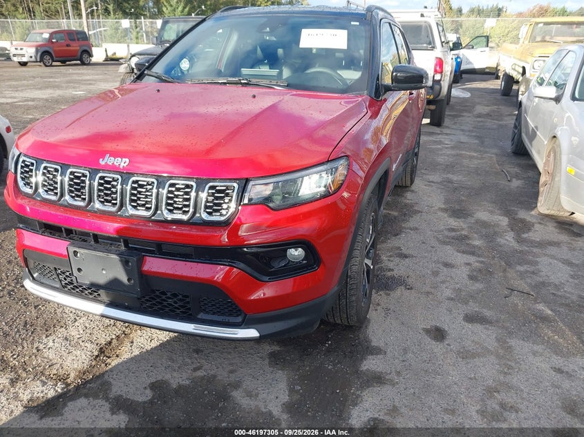Vin: 3c4njdcn6tt225466, lot: 46697189, jeep compass limited 20262