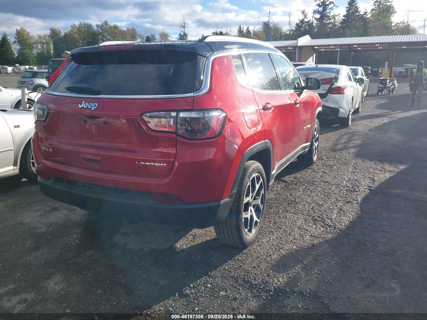 Vin: 3c4njdcn6tt225466, lot: 46697189, jeep compass limited 20264