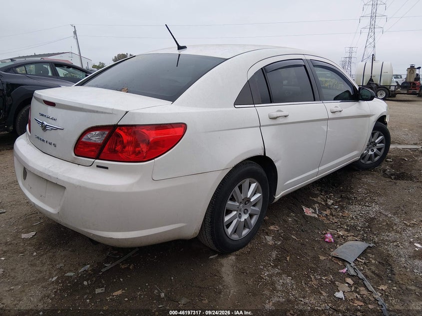 Vin: 1c3cc4fb8an127155, lot: 46697201, chrysler sebring touring 20104