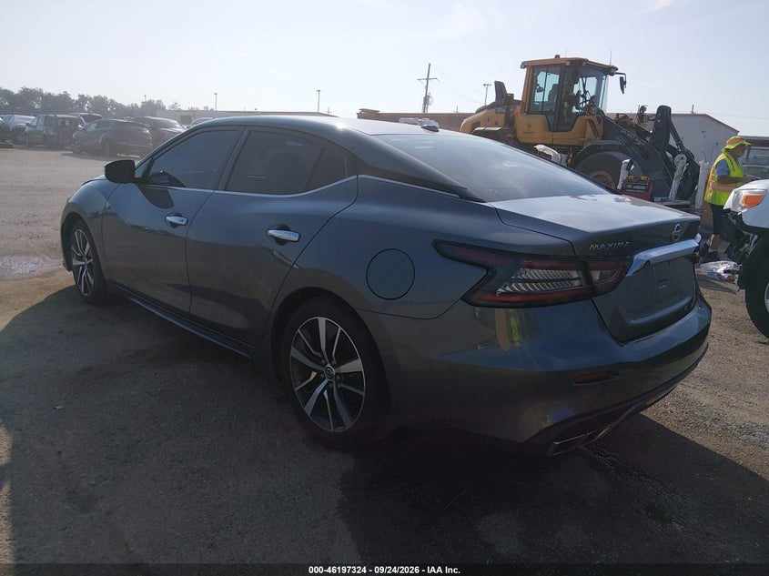 Vin: 1n4aa6cv0lc363306, lot: 46697208, nissan maxima sv xtronic cvt 20203