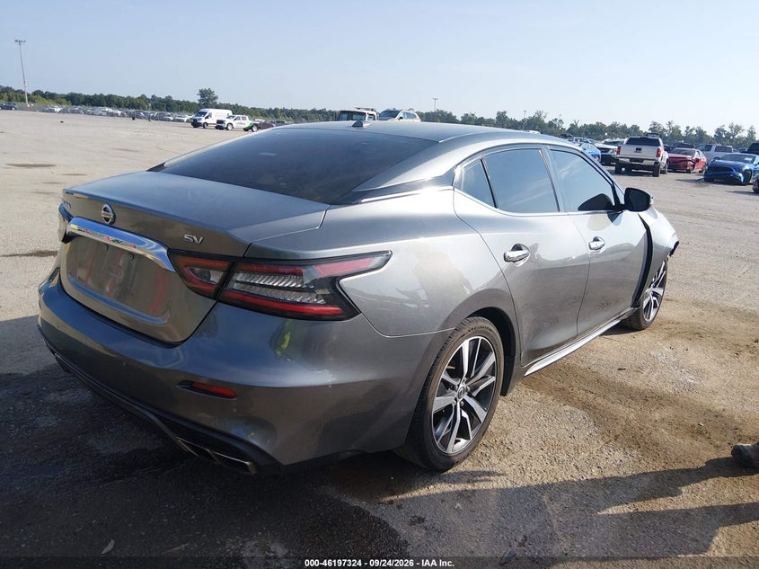 Vin: 1n4aa6cv0lc363306, lot: 46697208, nissan maxima sv xtronic cvt 20204