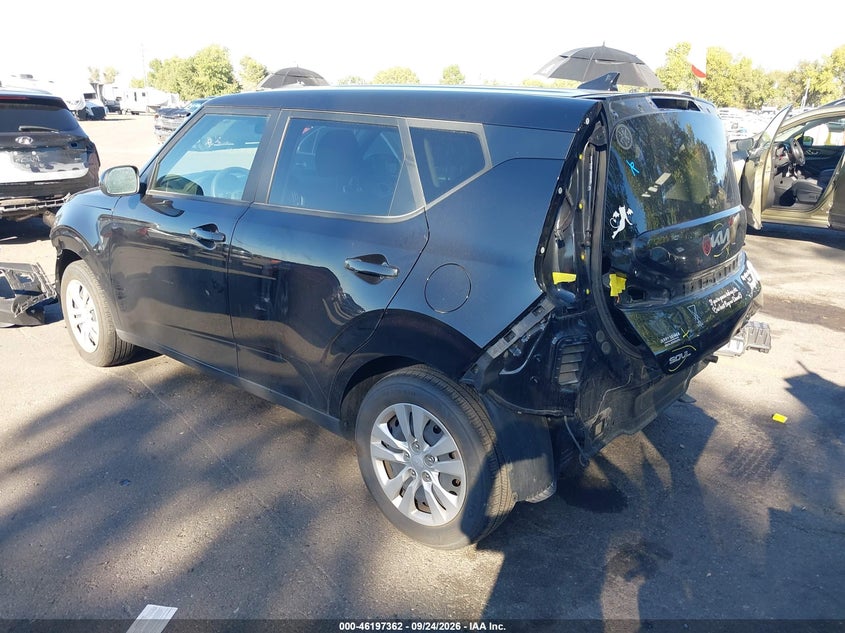 Vin: kndj23au9p7866542, lot: 46697246, kia soul lx 20233