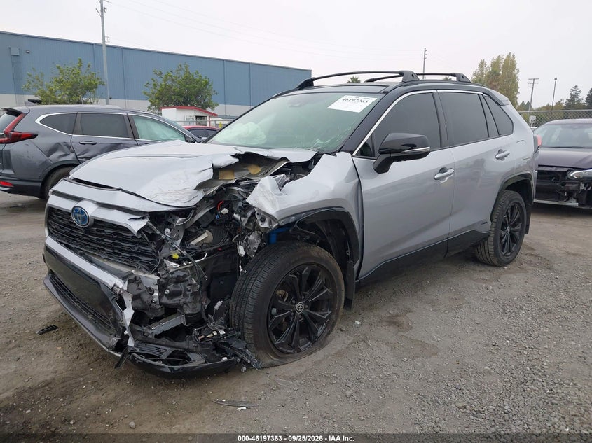 Vin: jtme6rfv2rd566341, lot: 46697247, toyota rav4 hybrid xse 20242