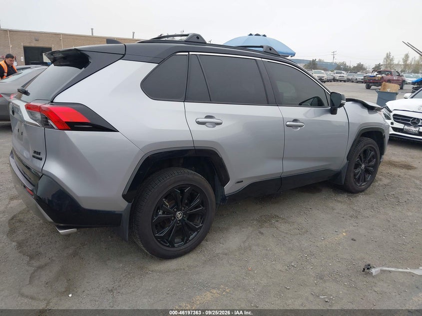 Vin: jtme6rfv2rd566341, lot: 46697247, toyota rav4 hybrid xse 20244