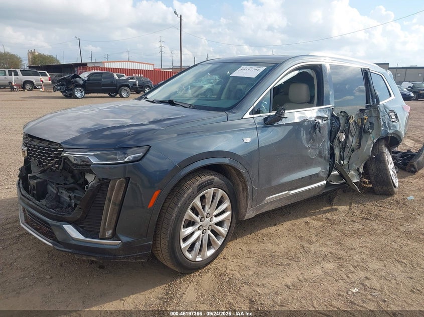 Vin: 1gykpcrs0lz126217, lot: 46697250, cadillac xt6 fwd premium luxury 20202