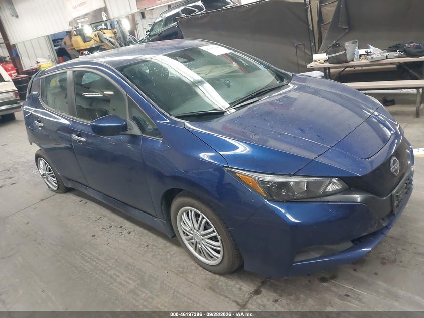 2023 Nissan Leaf S 40 Kwh, Rear, IAAI, VIN 1N4AZ1BV3PC560070