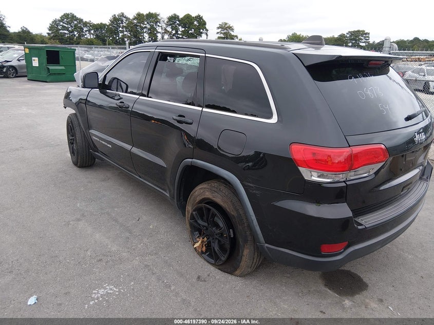 Vin: 1c4rjeag6fc230873, lot: 46697274, jeep grand cherokee laredo 20153